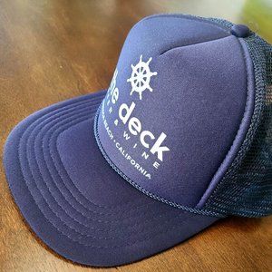 The Deck, iconic Hermosa Beach, California bar snapback hat
